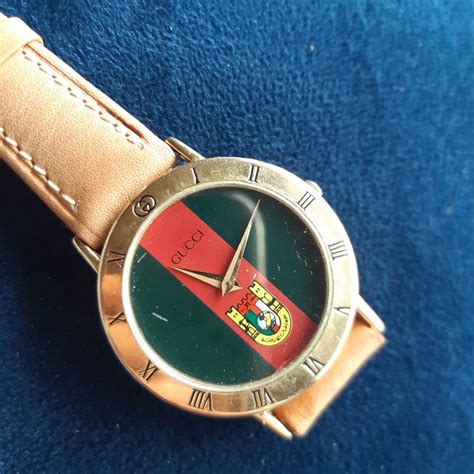 gucci quartz watch red and green real or fake|unisex gucci watch.